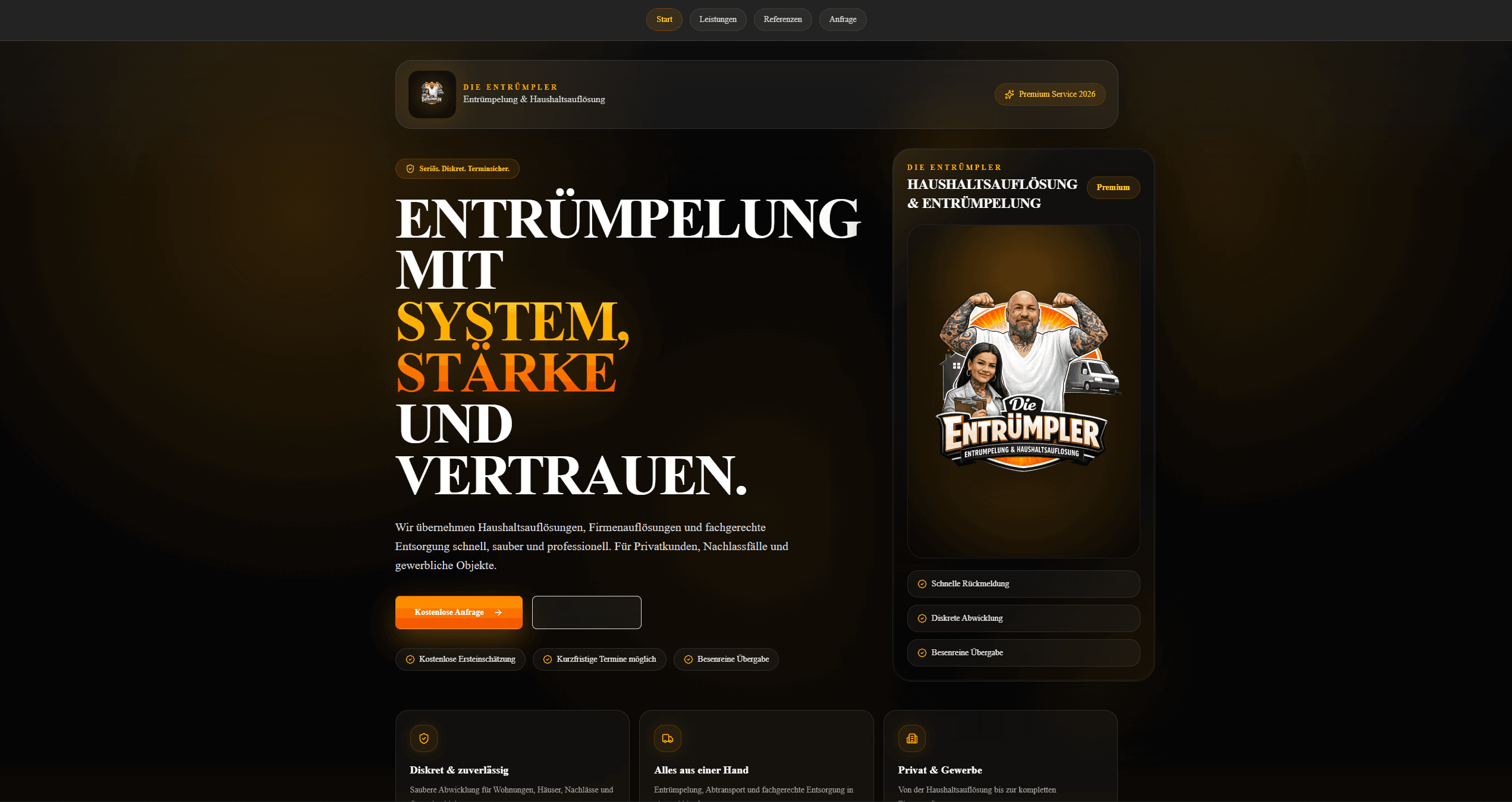 Die Entrümpler Projektvorschau