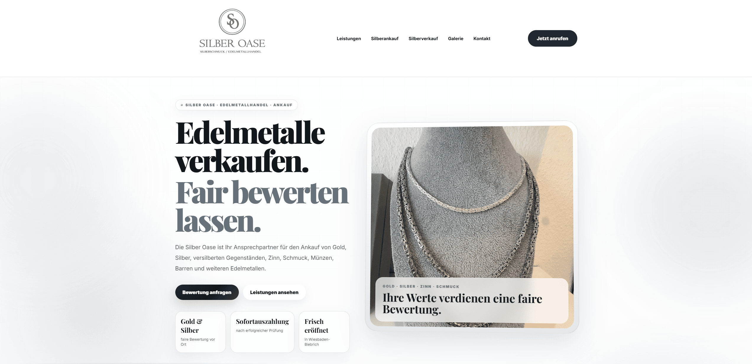 Silber Oase Projektvorschau